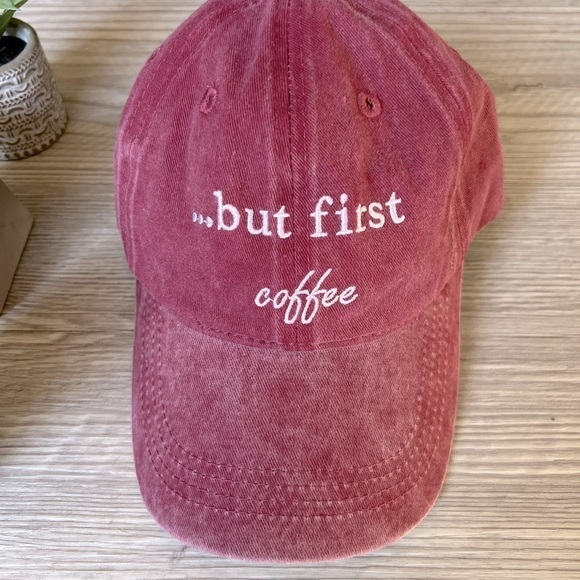 CC but first coffee adjustable hat OS NWT - Picture 2 of 7